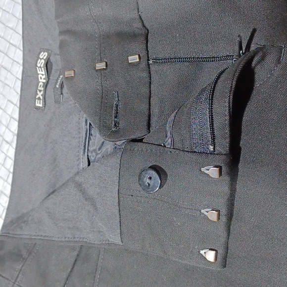 Express Editor Size 6R Black Formal Slacks Pants - Picture 10 of 10